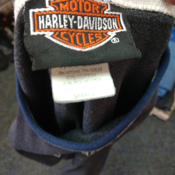 Harley Davidson Womens Long Sleeve Top S - Picture 5 of 5